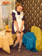 Nasty Russian schoolgirl